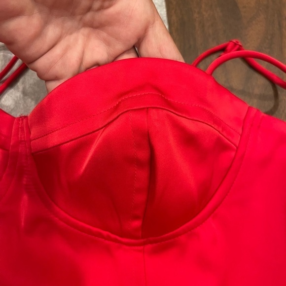 Jason Wu Satin Bustier and Buttons Down Blouse Top Set.Size M - Picture 14 of 16